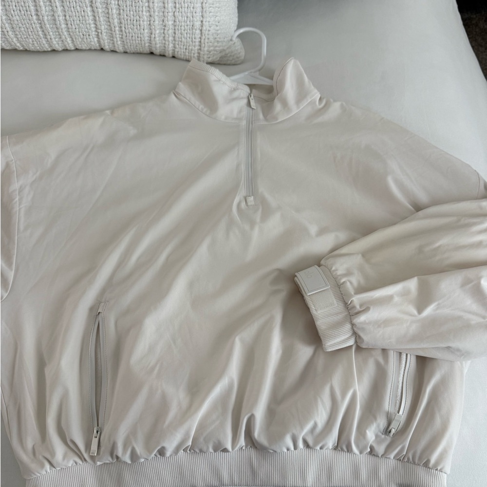 ALO Cropped Elevation Coverup - Ivory